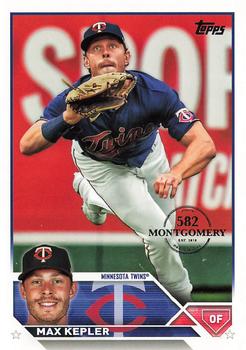 2023 Topps - 582 Montgomery Club Foil Stamped #253 Max Kepler Front