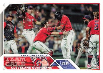 2023 Topps - 582 Montgomery Club Foil Stamped #271 Cleveland Guardians Front