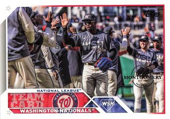 2023 Topps - 582 Montgomery Club Foil Stamped #316 Washington Nationals Front