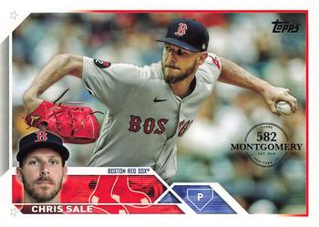 2023 Topps - 582 Montgomery Club Foil Stamped #333 Chris Sale Front