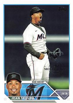2023 Topps - 582 Montgomery Club Foil Stamped #399 Jean Segura Front