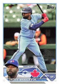 2023 Topps - 582 Montgomery Club Foil Stamped #410 Jackie Bradley Jr. Front