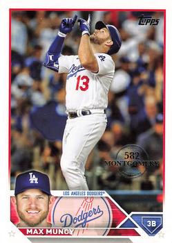 2023 Topps - 582 Montgomery Club Foil Stamped #519 Max Muncy Front