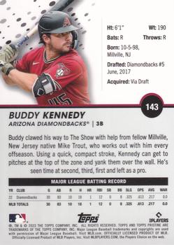2023 Topps Pristine #143 Buddy Kennedy Back