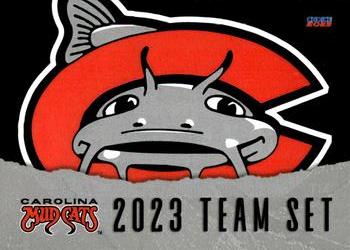 2023 Choice Carolina Mudcats #NNO Team Logo Checklist Front