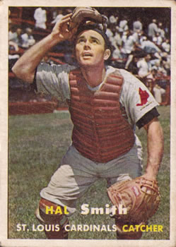 1957 Topps #111 Hal Smith Front