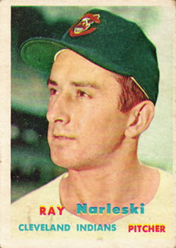 1957 Topps #144 Ray Narleski Front