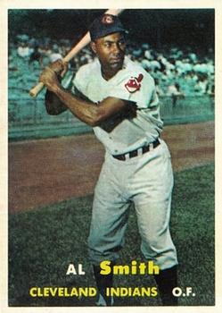 1957 Topps #145 Al Smith Front