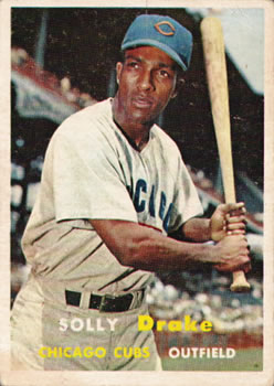 1957 Topps #159 Solly Drake Front