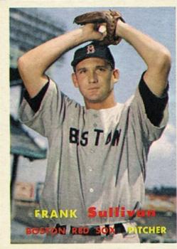 1957 Topps #21 Frank Sullivan Front