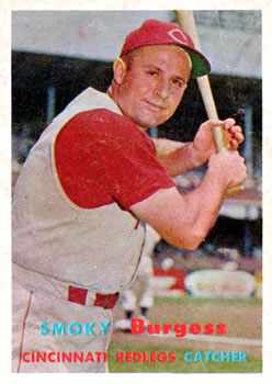 1957 Topps #228 Smoky Burgess Front