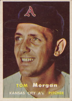 1957 Topps #239 Tom Morgan Front
