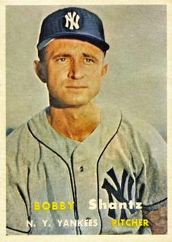 1957 Topps #272 Bobby Shantz Front