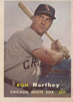 1957 Topps #31 Ron Northey Front