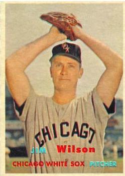 1957 Topps #330 Jim Wilson Front