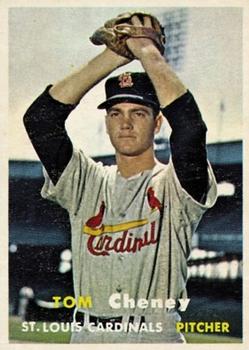 1957 Topps #359 Tom Cheney Front