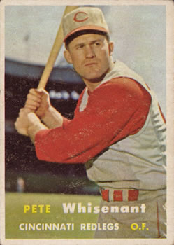 1957 Topps #373 Pete Whisenant Front