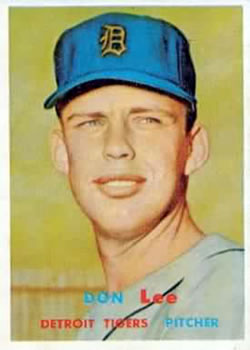 1957 Topps #379 Don Lee Front