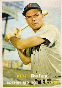 1957 Topps #388 Pete Daley Front