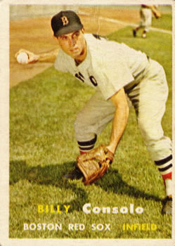 1957 Topps #399 Billy Consolo Front