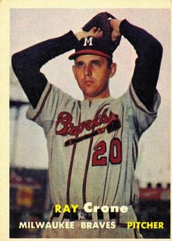 1957 Topps #68 Ray Crone Front