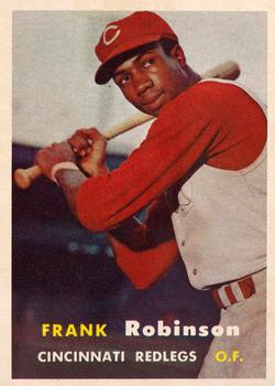 1957 Topps #35 Frank Robinson Front