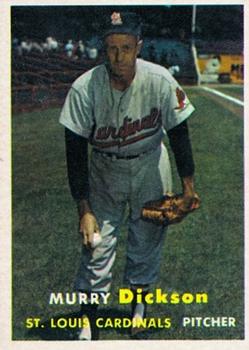 1957 Topps #71 Murry Dickson Front