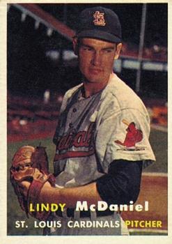 1957 Topps #79 Lindy McDaniel Front
