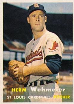 1957 Topps #81 Herm Wehmeier Front