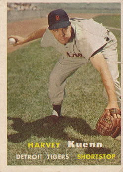 1957 Topps #88 Harvey Kuenn Front