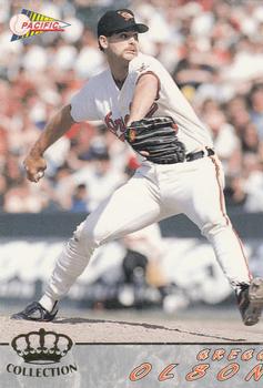 1994 Pacific #40 Gregg Olson Front