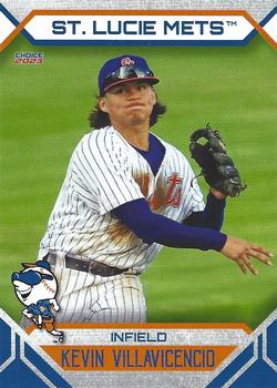 2023 Choice St. Lucie Mets #07 Kevin Villavicencio Front