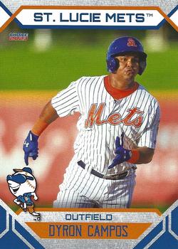2023 Choice St. Lucie Mets #09 Dyron Campos Front