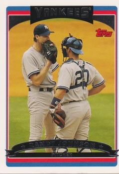 2006 Topps - New York Yankees #5 Randy Johnson Front