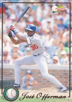 1994 Pacific - All Latino All-Star Team #5 Jose Offerman Front