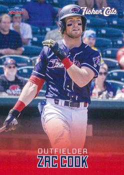2023 Choice New Hampshire Fisher Cats #06 Zac Cook Front