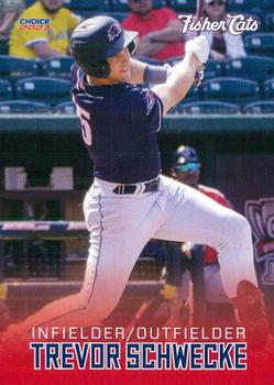 2023 Choice New Hampshire Fisher Cats #28 Trevor Schwecke Front