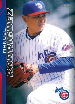 2023 Choice Iowa Cubs #21 Manuel Rodriguez Front