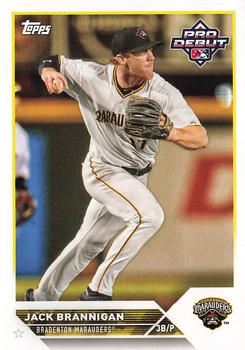 2023 Topps Pro Debut #PD-12 Jack Brannigan Front