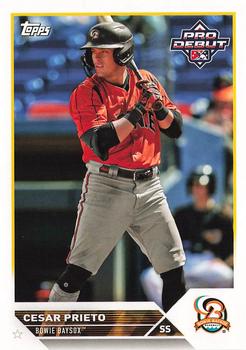 2023 Topps Pro Debut #PD-16 Cesar Prieto Front