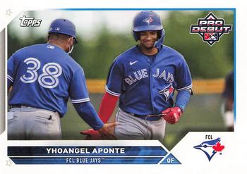 2023 Topps Pro Debut #PD-34 Yhoangel Aponte Front