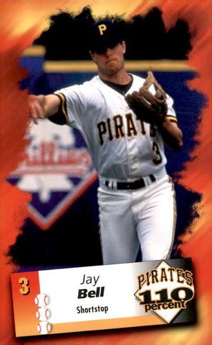 1996 Advance Auto Parts Pittsburgh Pirates #NNO Jay Bell Front