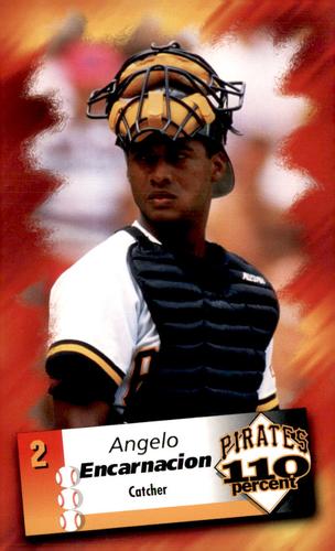 1996 Advance Auto Parts Pittsburgh Pirates #NNO Angelo Encarnacion Front