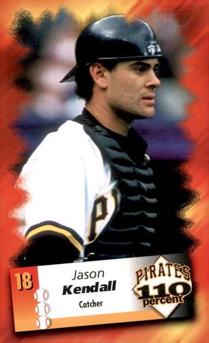1996 Advance Auto Parts Pittsburgh Pirates #NNO Jason Kendall Front
