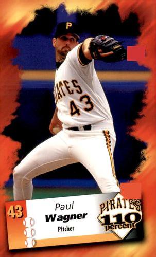 1996 Advance Auto Parts Pittsburgh Pirates #NNO Paul Wagner Front