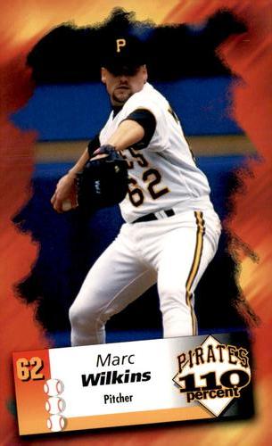 1996 Advance Auto Parts Pittsburgh Pirates #NNO Marc Wilkins Front