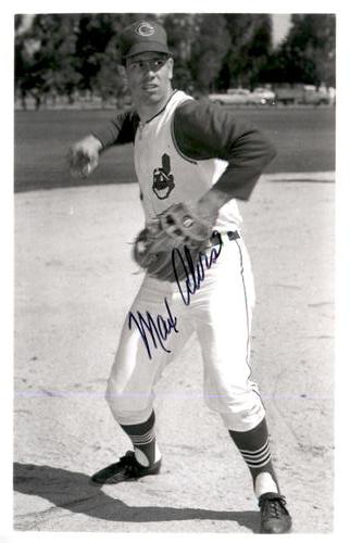 1969 Cleveland Indians Postcards #NNO Max Alvis Front