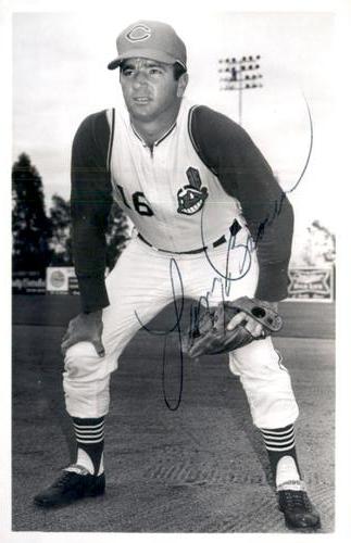 1969 Cleveland Indians Postcards #NNO Larry Brown Front
