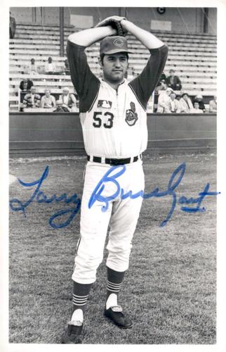 1969 Cleveland Indians Postcards #NNO Larry Burchart Front