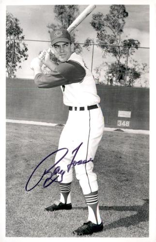 1969 Cleveland Indians Postcards #NNO Ray Fosse Front
